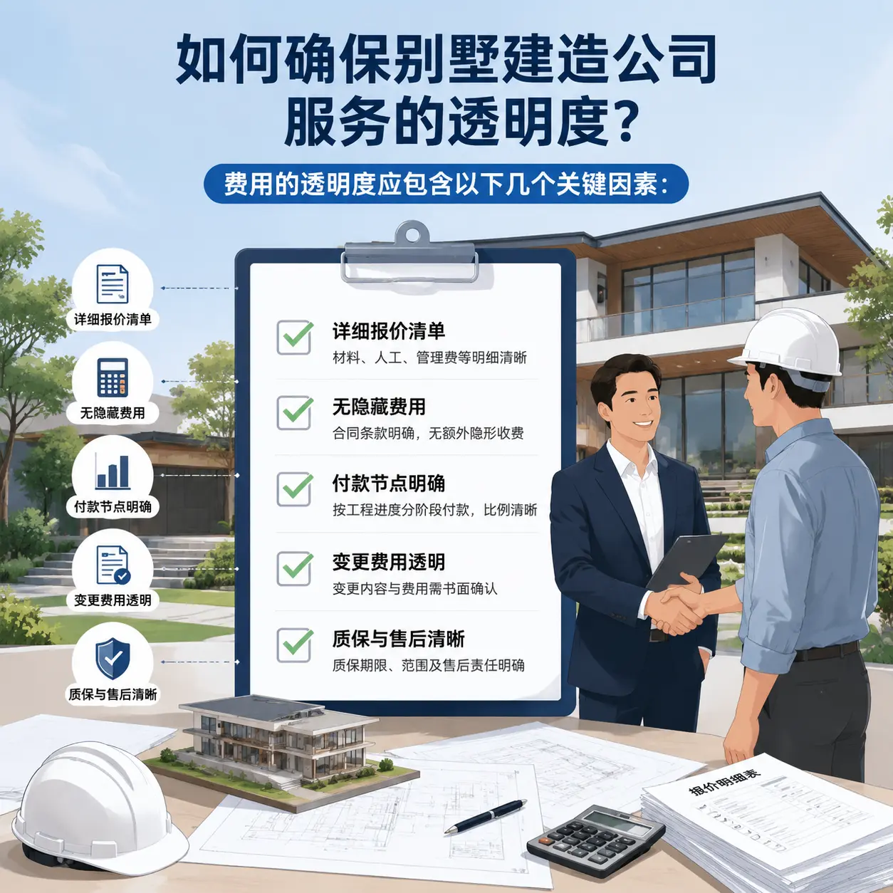 在 赤水 如何确保别墅建造公司服务的透明度？