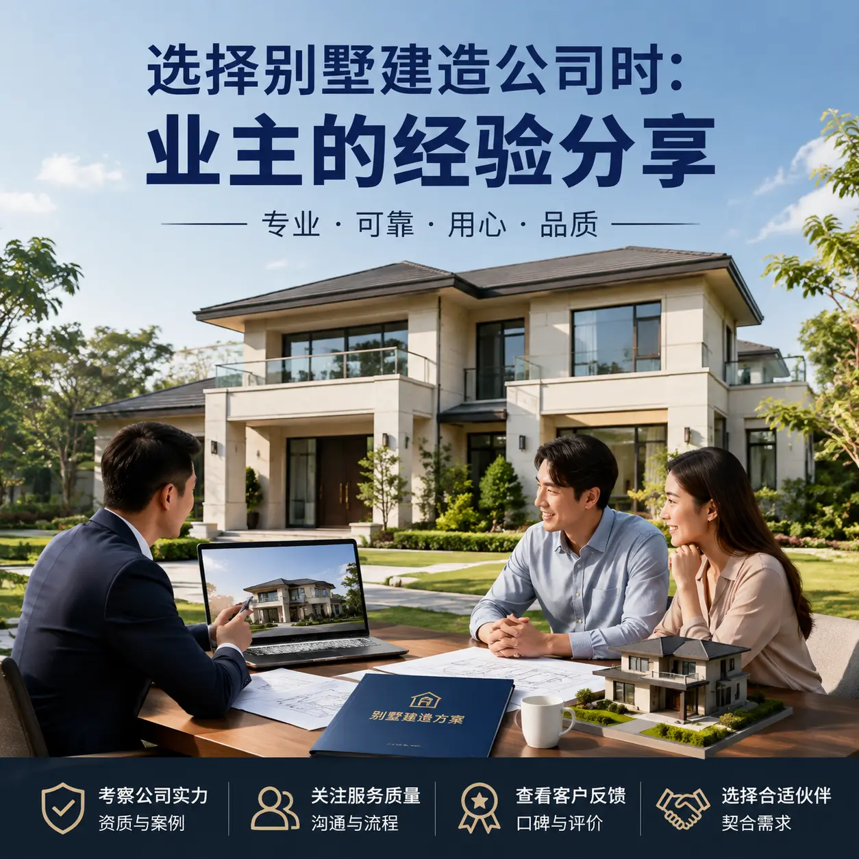 选择别墅建造公司时: 赤水 业主的经验分享