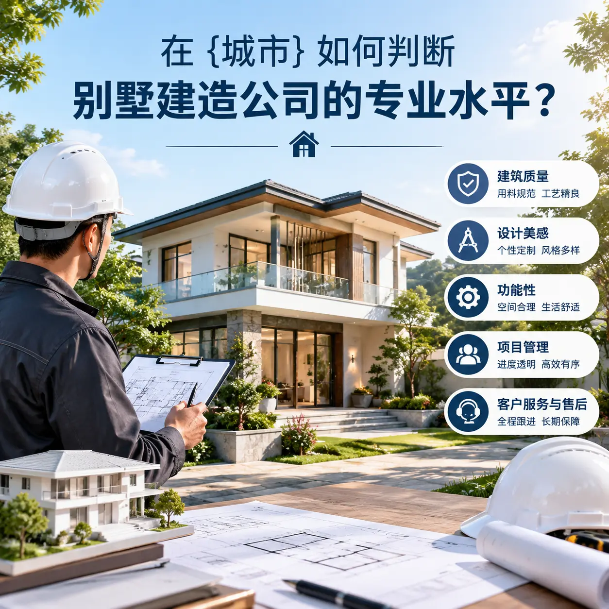 在 赤水 如何判断别墅建造公司的专业水平?