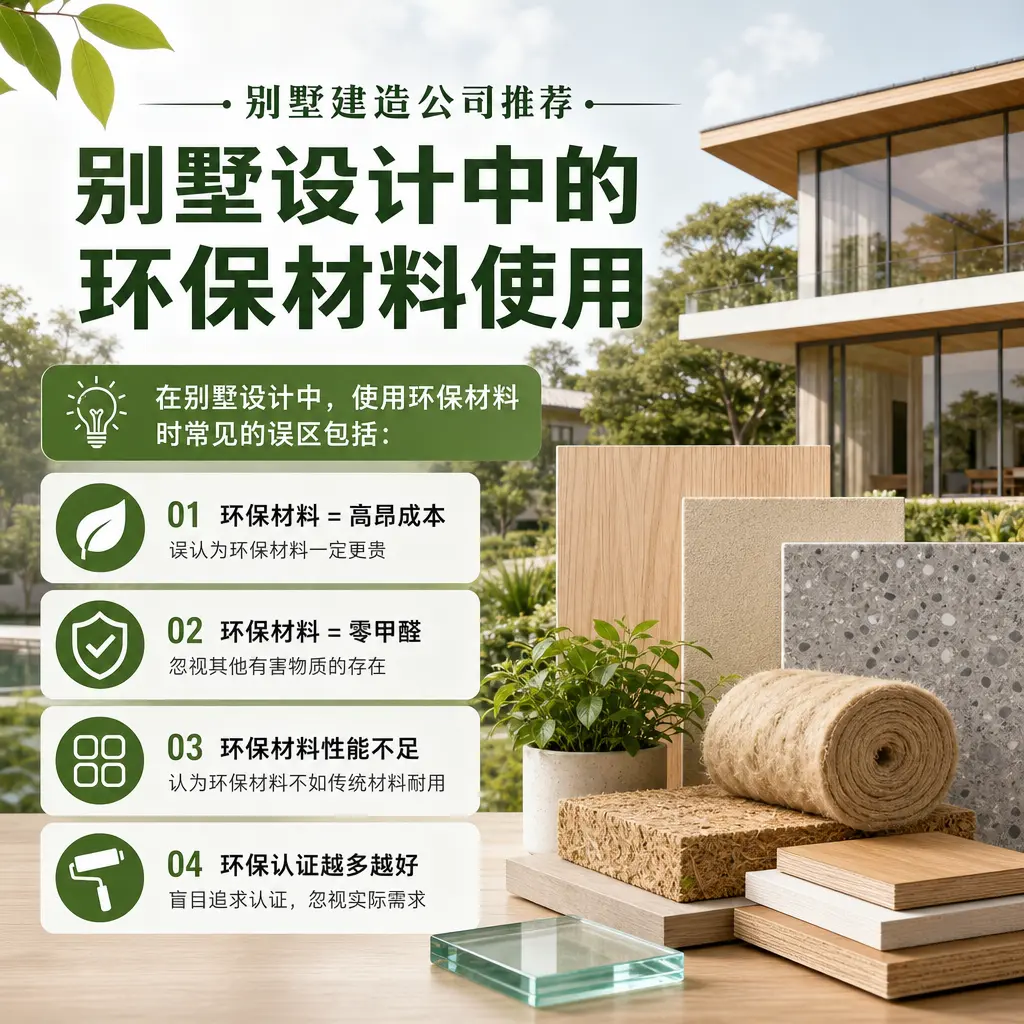 别墅建造公司推荐: 赤水 别墅设计中的环保材料使用