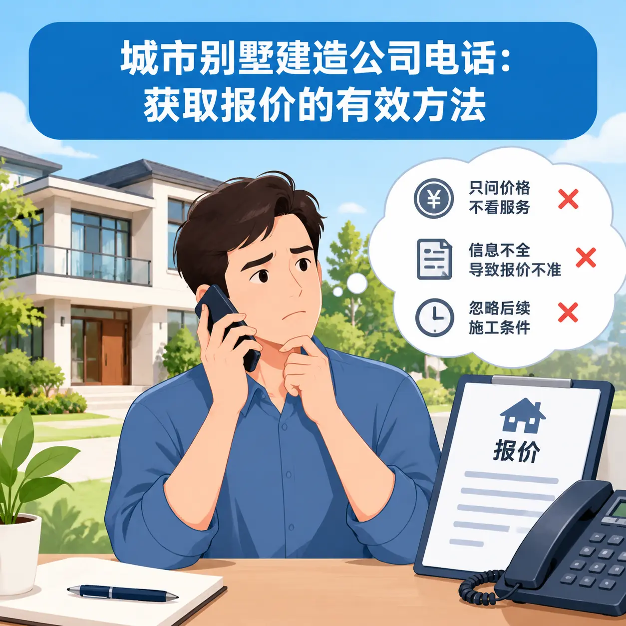 赤水别墅建造公司电话:获取报价的有效方法